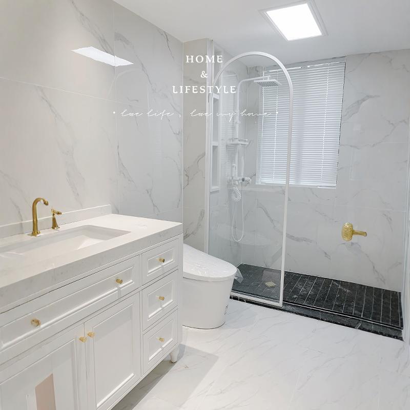 淋浴不锈钢玻璃隔断卫生间干湿分离钢化玻璃隔断屏风浴屏拱形防水