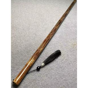 实心玉竹棍文玩龙血金丝竹无节款 文玩盘玩手持手把件教鞭教收藏件