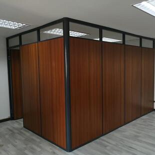 办公室屏风隔断墙挡板可拆卸酒店车间仓库活动玻璃高隔板墙定制