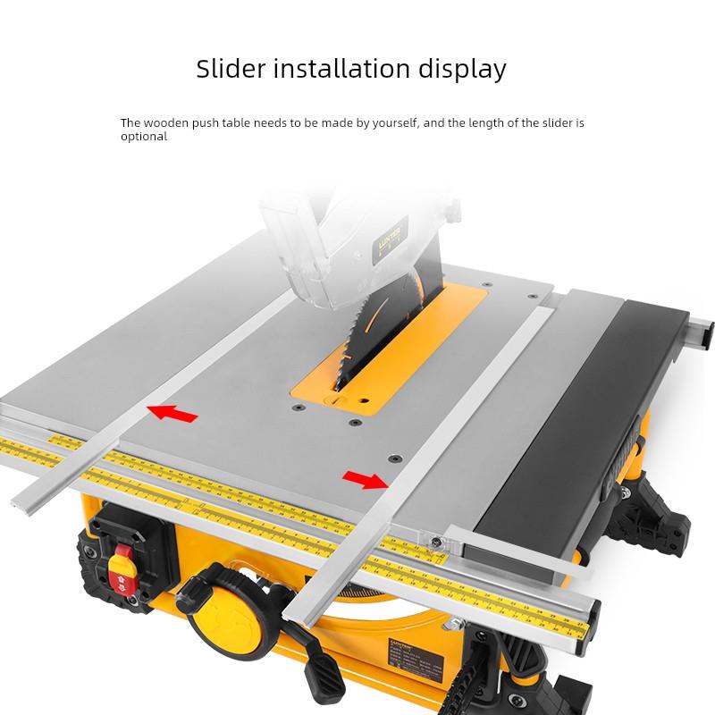 洛克士 铝滑条 台锯推台锯做推台用改装自制木工推台导轨批量切割