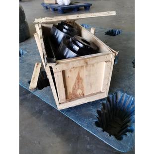 护栏方管桩圆管桩打桩头打桩杆桩帽铁饼钎杆整套定制打桩机配件