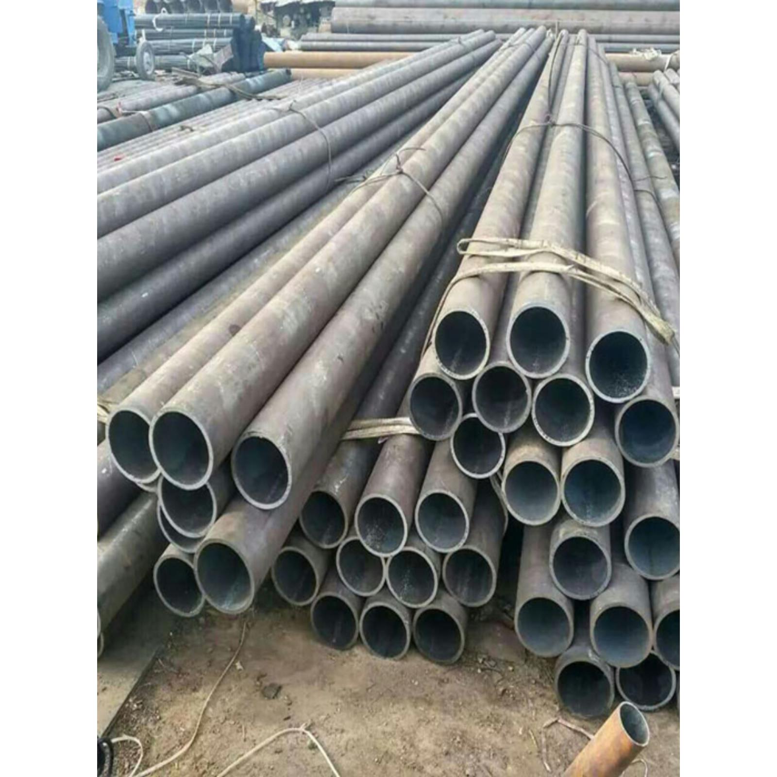 薄壁圆钢管DN65壁厚3.5mm外直径76毫米C20薄铁酸洗镀锌无缝碳钢管