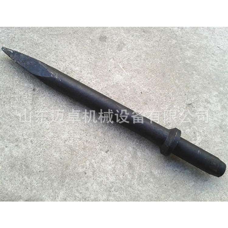 矿用镐钎头 矿用B87凿岩机钎子 六角镐钎尖头 矿用凿岩钎具