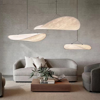 丹麦New Works Tense蚕丝吊灯现代简约北欧餐厅客厅卧室书房灯具