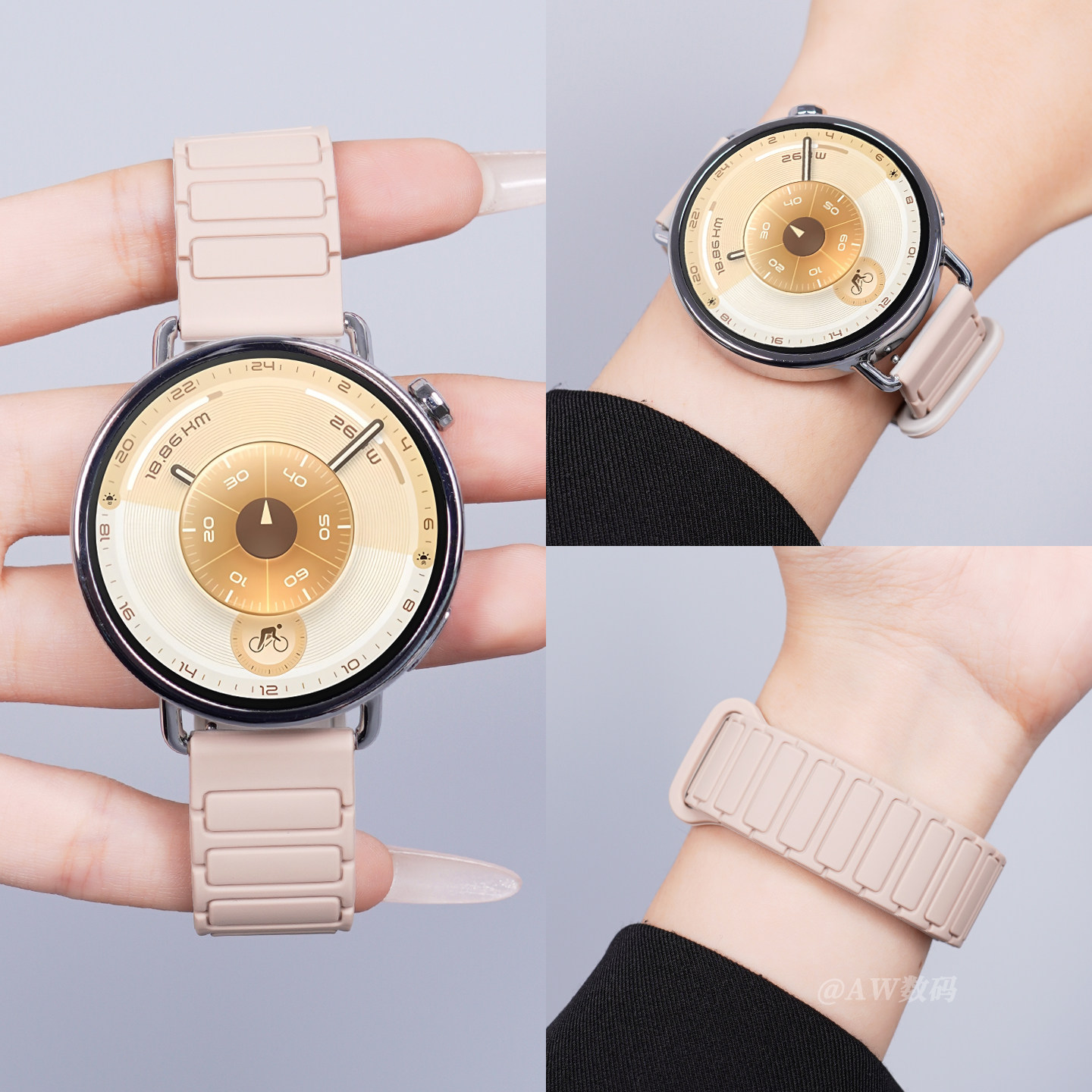 适用小米watch S4表带41mm手表新款watch5女款磁吸硅胶s4sport智能男士腕带S3/2运动手表s1Pro高级秋冬替换带