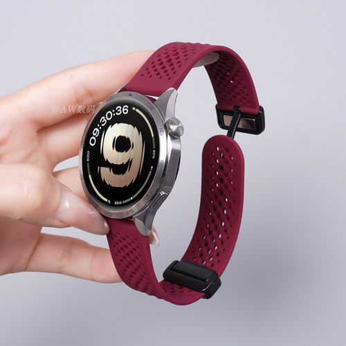 适用oppoWatchS手表x2表带硅胶