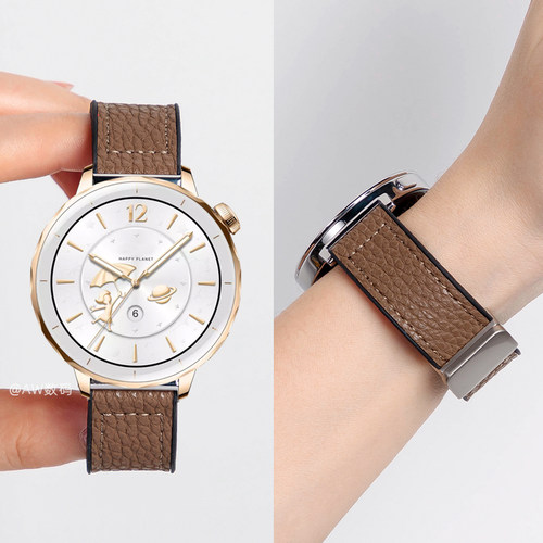 WatchX2Mini创意荔枝纹真皮表带