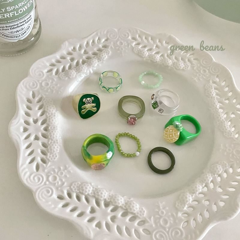 手饰饰品INS韩国系搭配卡通戒指