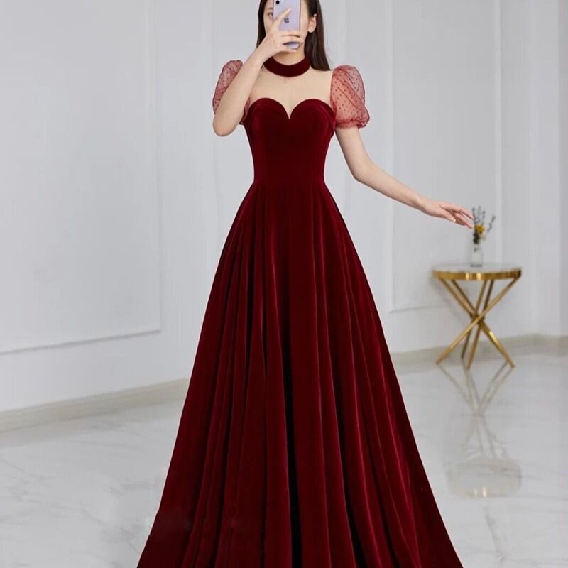 【xn】减龄设计礼服在逃公主裙高端款公主风新娘敬酒服宴会晚礼服