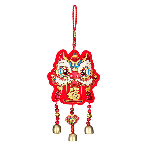 马年新年春节装饰挂件2026新款过年客厅场景布置喜庆福字风铃挂饰