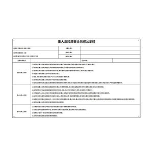 销安赛瑞安全周知卡5mm亚克力材质配广告钉尺寸：11873cm9Z0082库