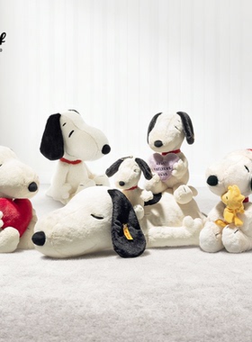 Steiff史戴芙新snoopy史努比公仔吊坠毛绒玩具玩偶挂件圣诞礼物