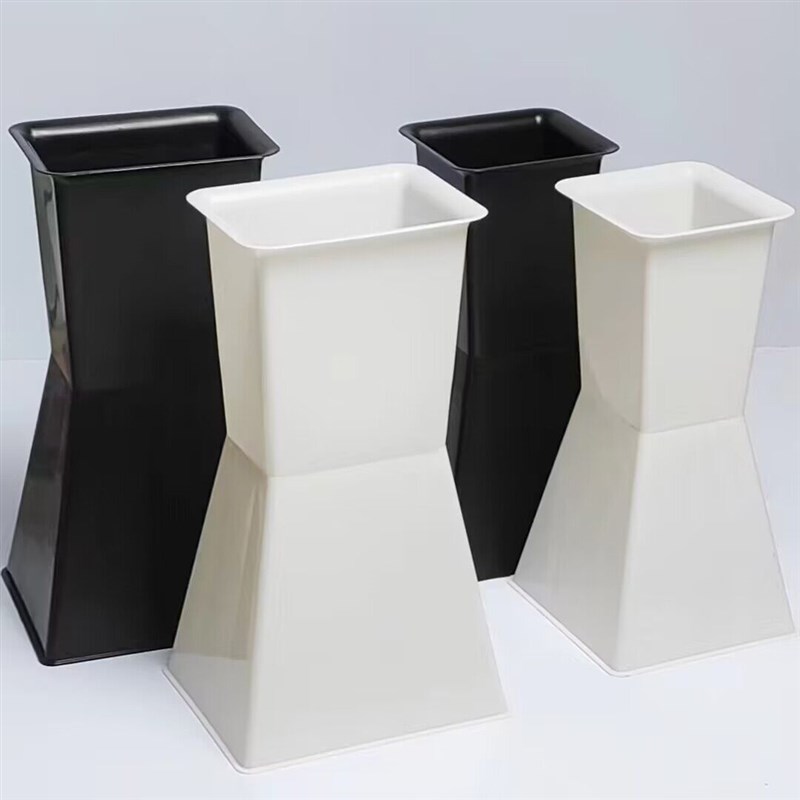 新型包花神器方墩墩方型塑料模具箭筒内胆底座花店花艺包装材料