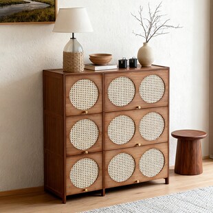 书架置物架落地带门家用多层客厅柜子收纳柜小书柜靠墙收纳餐柜