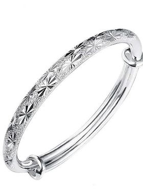 圆形满天星手镯 镀银色泽长久保色 时尚流行款手环厂家直批