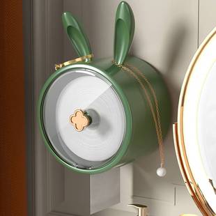 卫生纸盒厕所专用马桶边置物架放卫生纸巾挂盒卫生间厕纸盒网红子