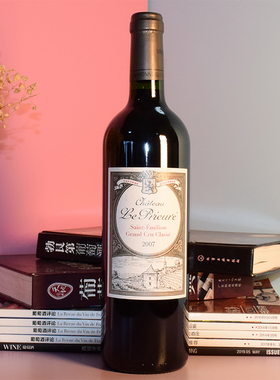 2007佩邑酒庄法国进口红酒圣埃美隆特级葡萄酒Chateau Le Prieure