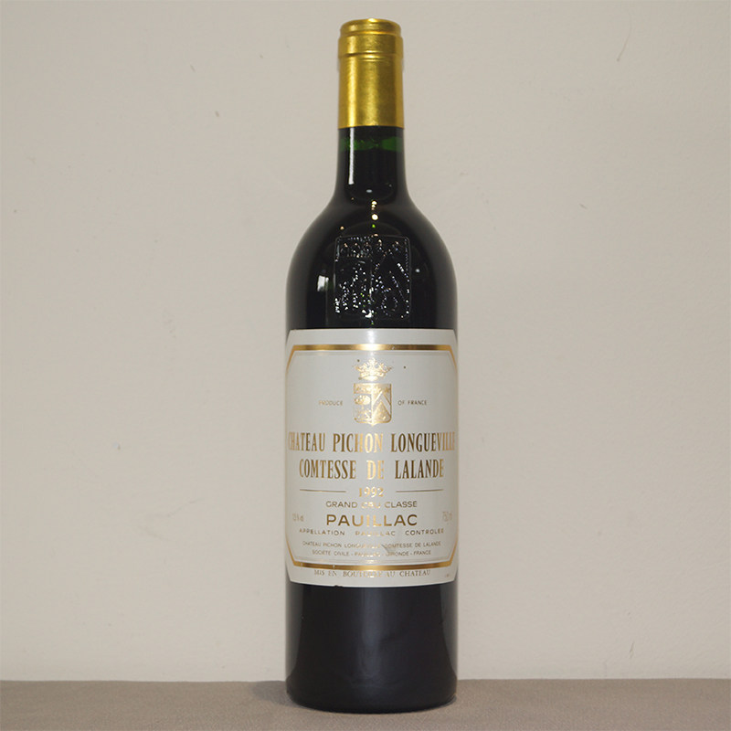 1992碧尚女爵红酒法国原瓶进口二级酒庄chateaupichonlongueville