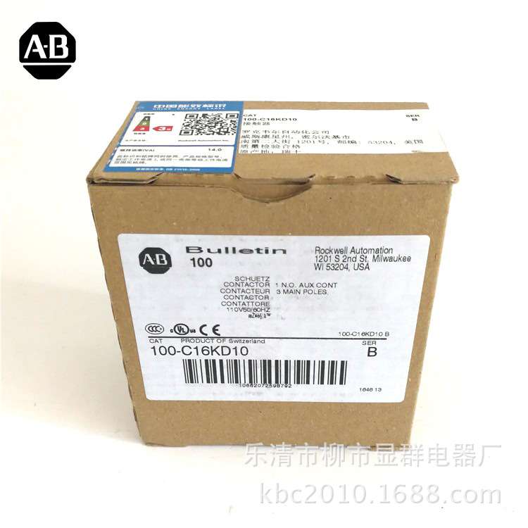 AB 接触器100-C16*10 100-C16KF10 100-C16KD10 100-C16KJ10