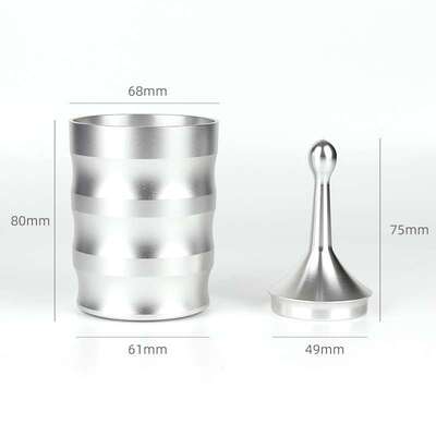 咖啡接粉器防飞尘ek43接粉杯布粉器58mm咖啡手柄均匀咖啡器具
