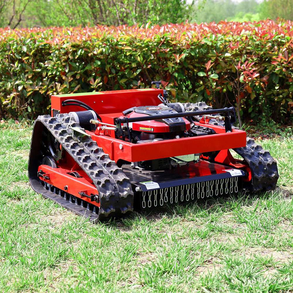 出口法国l智能遥控awn mower 园林球场草坪修剪 小型履带打草机