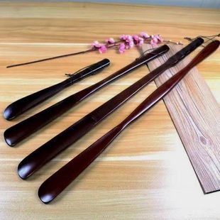 抽 鞋 拔子长柄家用实木孕妇穿鞋 神器高档胡桃木老人不弯腰提鞋 器鞋