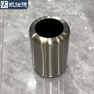 高档不锈钢垃圾桶家用客厅卧室卫生间酒店民宿厕所轻奢高颜值纸篓