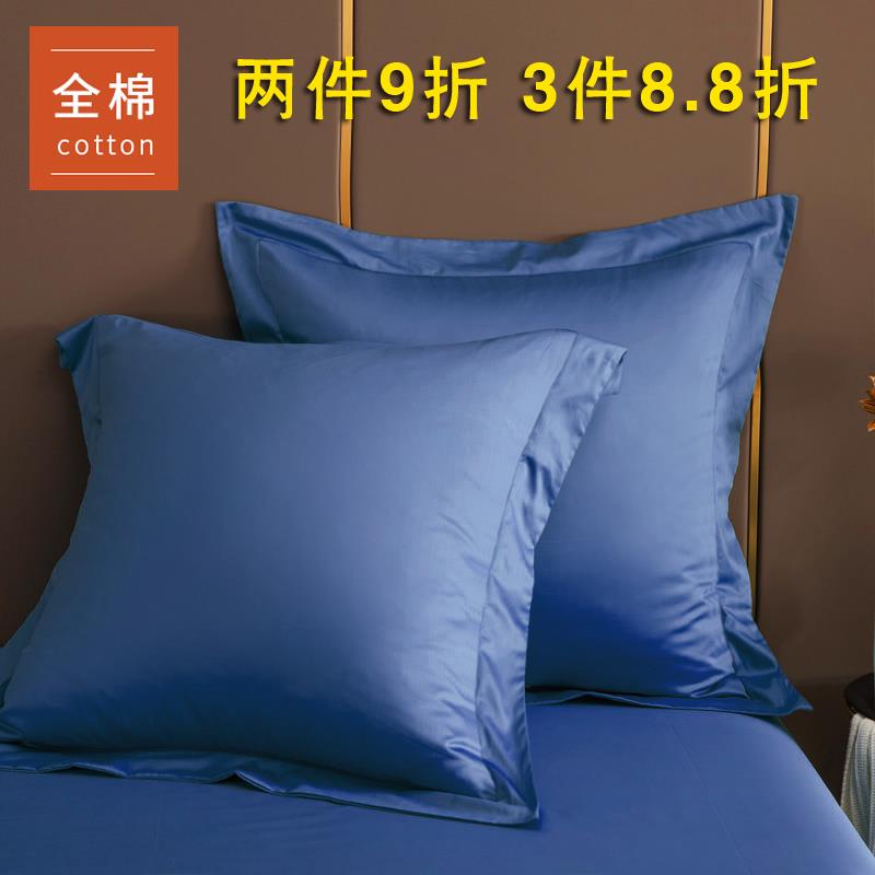 沙发抱枕套不含芯45x45床头靠垫套60x60靠背套65客厅靠枕套纯棉50