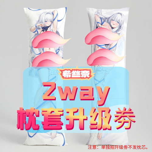 希丝奈_三代2way抱枕套升级券 50x160cm枕芯 适配8.1-9.10