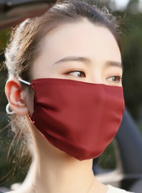 100%桑蚕丝高颜值真丝口罩