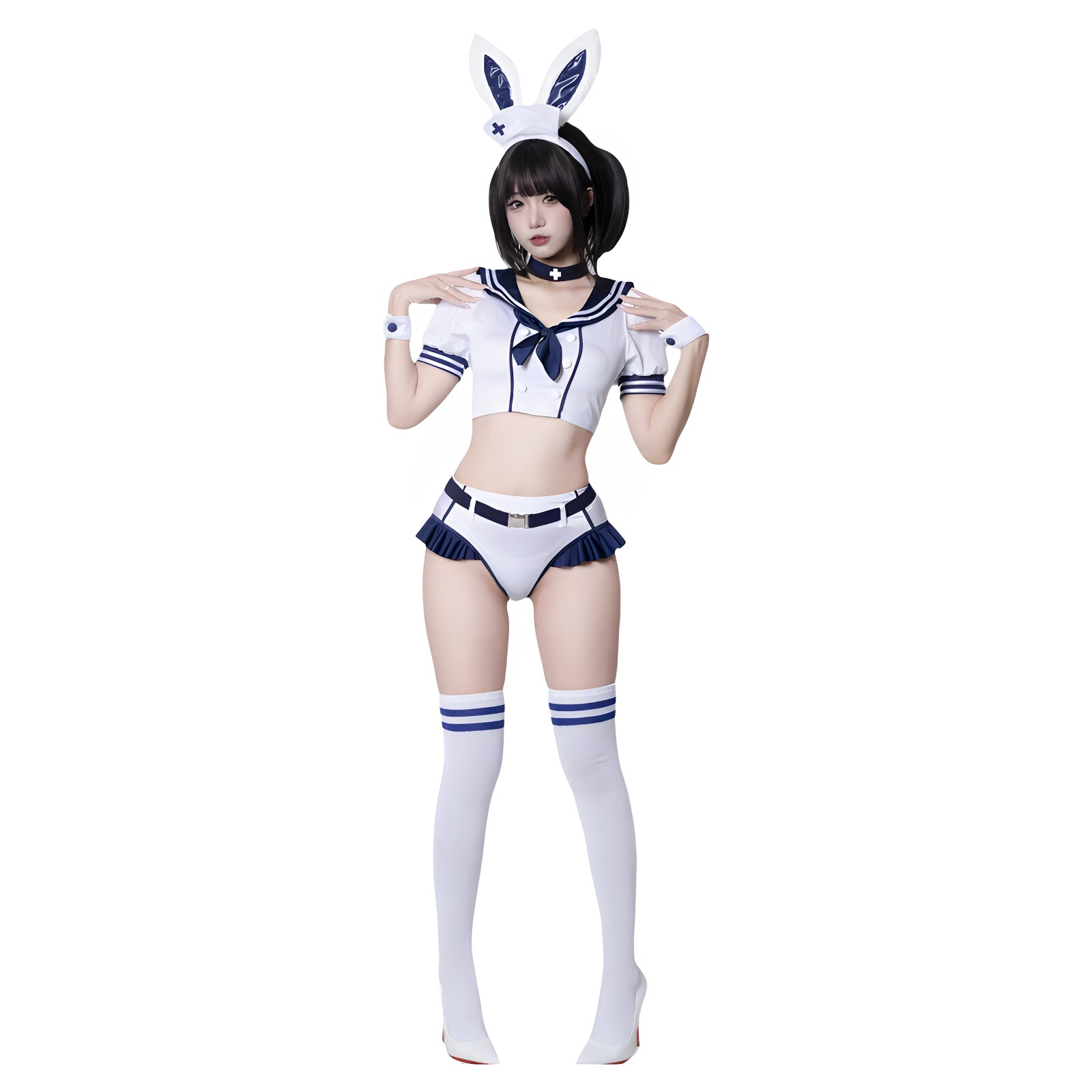 兔女郎cos服套装海军风水手服装