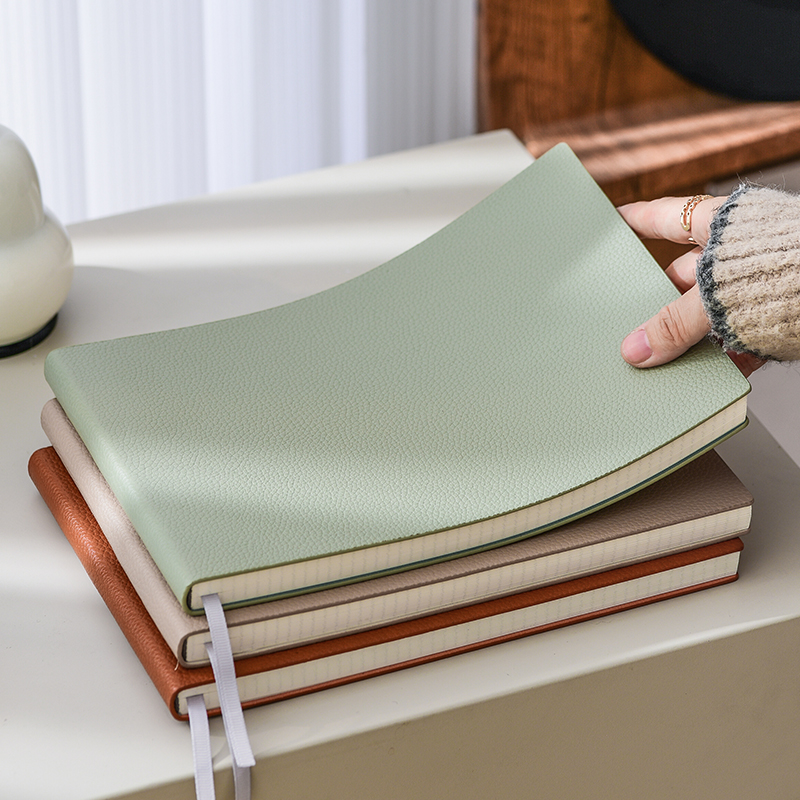 b5大号横翻c空白内页横版笔记本本子思维导图网格方格手账本素描