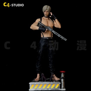 生化危机 重制版 里昂 艾达王 手办游戏模型霰弹枪摆件雕像周边