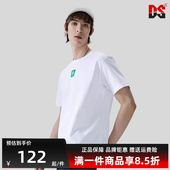 运动休闲圆领纯棉半袖 新款 T恤K0D32TD80 夏季 Kappa卡帕男装