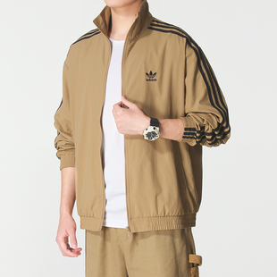 Adidas阿迪达斯三叶草男装2025秋季新款FIREBIRD TT 外套JY1333