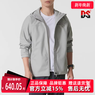 WARM Adidas阿迪达斯男装 新款 JKT梭织连帽外套KG5179 2025冬季
