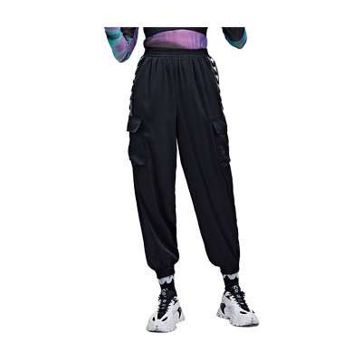 卡帕梭织工装串标小脚卫裤