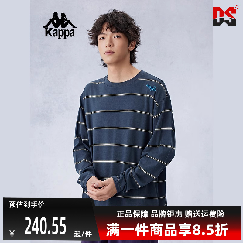 Kappa卡帕男装运动休闲长袖T恤