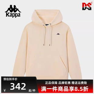 新款 运动休闲简约百搭连帽卫衣K0F12MT30 2025春季 kappa卡帕男装