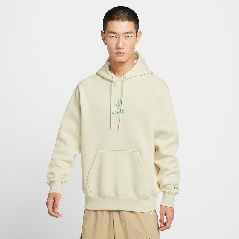 Nike耐克男装2025冬季新款CLUB BB HDY RUN REISSU连帽卫衣HV1217