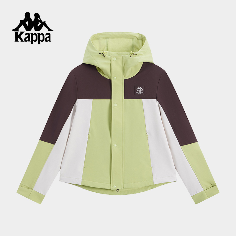 Kappa卡帕百搭防风连帽外套