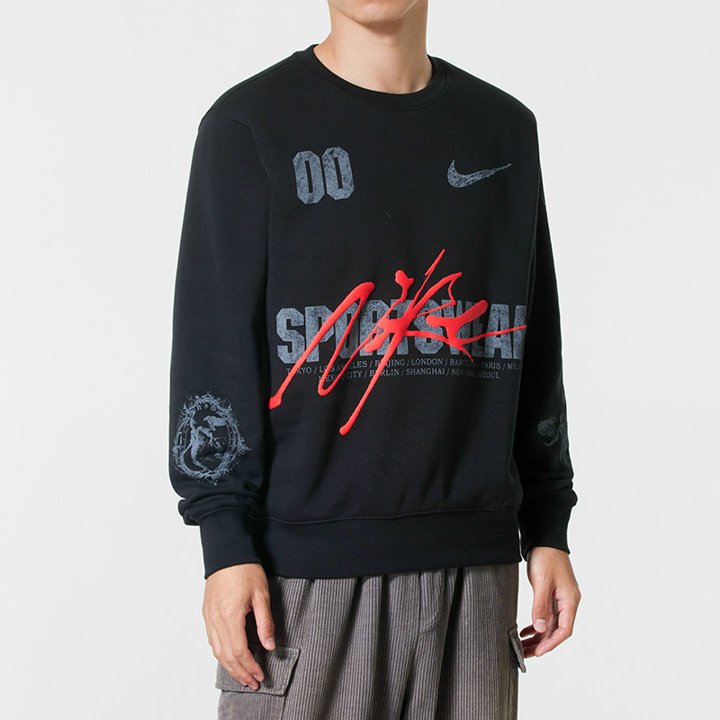 Nike耐克男装2025冬季新款NSW CREW CLUB PO BB OC 3套头衫IF1766