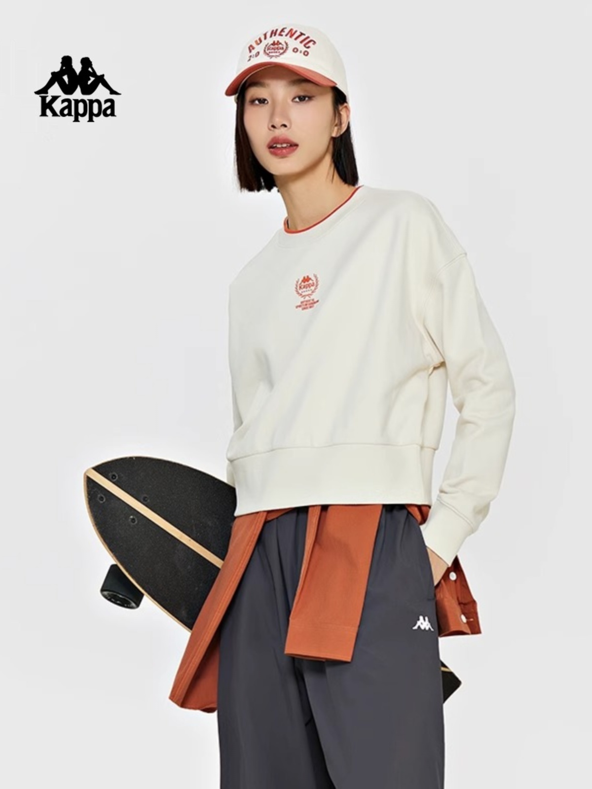 Kappa圆领卡帕圆领卫衣