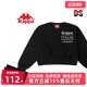 舒适套头针织运动卫衣圆领上衣K0B62WT67D 新款 Kappa卡帕女装 秋季