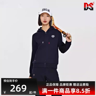 新款 舒适透气运动休闲连帽外套K0E22MK01 夏季 Kappa卡帕女装