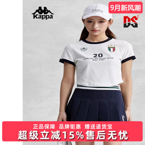 Kappa卡帕女子短袖T恤