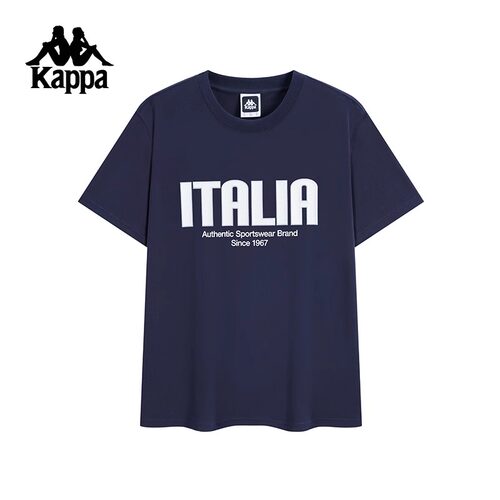 Kappa卡帕男装女装2025秋季新款运动休闲百搭短袖T恤K0F52TD04