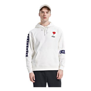Kappa卡帕男装女装春季新款套头帽衫运动卫衣休闲卫衣K0CW2MT99
