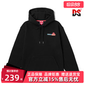 套头帽衫 Kappa卡帕男装 新款 冬季 舒适运动卫衣休闲K0B72MT82 女装