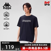 运动休闲简约百搭短袖 新款 T恤K0F32TD02D 2025夏季 Kappa卡帕男装